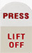 Conductive Lift-N-Press double sided adhesive tabs, Ø12.5mm